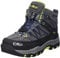 CMP Kids Rigel Mid Trekking Shoes Wp, Zapatos de trekking Unisex niños, Grafito Marino, 33 EU