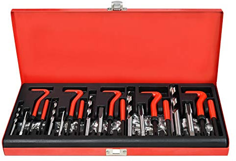 UISEBRT 131 TLG Maschio Maschio di Riparazione Manicotto Kit Auto Motore M5 M6 M8 M10 M12 Manicotti filettati Strumento