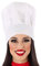 ATOSA sombrero cocinero chef blanco