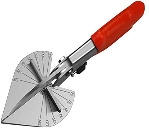 Cisaille d'angle à mitre-Mitre cisaillement Doux Bois Cutter Multi Angle Mitre Cutter cisaillement Outils45-135degré de Cisaillement Outil de Coupe à la Main Réglable Découpe, plastique