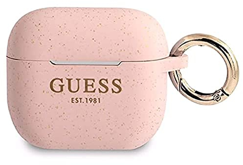 GUESS, Cover Silicone, Apple AirPods 3, GUA3SGGEP, Pink