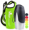 VIVAGLORY 25oz Stainless Steel Dog Water Bottle & Neoprene Bottle Carrier Holder Combo for Drinking, Great for Hiking & Traveling with Pets