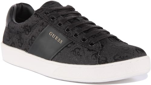 Guess Damen NOLA Sneaker, Black, 43 EU