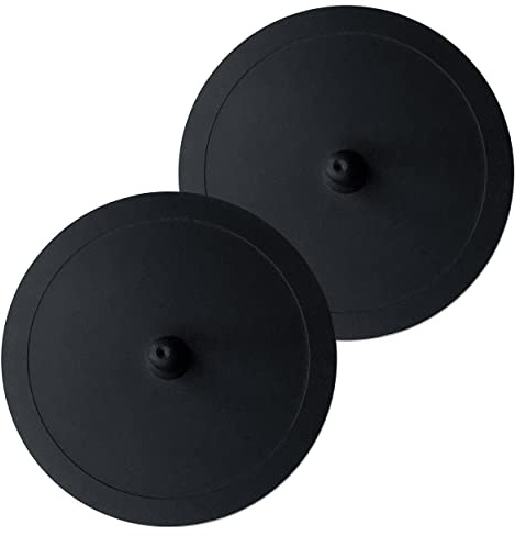 NEOUZA Espressomaschine, Silikon-Rückspülscheibe, Blindfilter für 51 mm, 54 mm, 58 mm, Kaffeemaschine, kompatibel mit Reinigungstabletten-Pulver, 2 Packungen (58 mm)