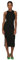 ONLY Vestido Bodycon de Punto Midi sin Mangas para Mujer, Color:Negro, Talla:L