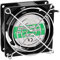 PATIKIL 80mmx80mmx25mm Raffreddamento Ventola, 7 Palette Computer Ventole con Metallo Dito Guardia e Polvere Schermo Rete, AC 220V-240V 0,07-0,08A