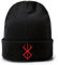 Anime Berserk MüTze Herren, Cosplay Weiche Cuffed Wintermütze, Thermo Laufmützen für Sport Freien und Freizeit-Black B||One Size