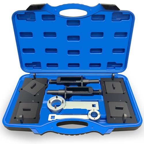 ZKTOOL Juego de herramientas de cadena de distribución de motor para vehículos Porsche 911 996, 997 4 Cam 3.6, PM# 9661 9661/1 9401 9653