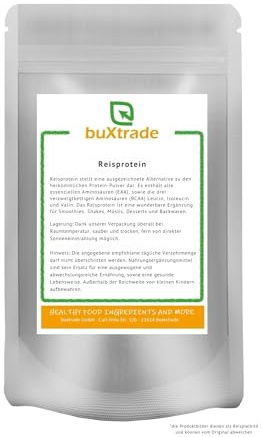 250 g Reisprotein | Reisprotein Pulver | Eiweiß | Eiweiss | Protein | Buxtrade