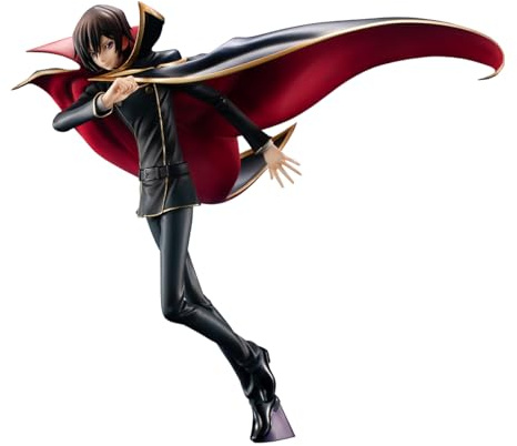 Megahouse, Lelouch Lamperouge Code Geass Actionfigur Lelouch of The Rebellion, G.E.M. Series, 15Th Anniversary Ver., 23 cm, MH840678, Mehrfarbig, optimal für Anime-Fans