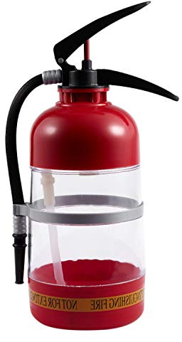 Hztuang dispensador de vino extintor 2 l dispensador de cerveza de fiesta futs de cerveza dispensador de alcohol bebida de bar