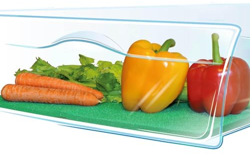 Generisch 10 Stück Kühlschrank Frischhaltematte, 45 X 29 X 0,3 cm Transparent Schimmelresistente Schwammmatte, Filterschwamm Kühlschrankmatte, Und Schimmelresistente Mattenersatz-Baumwolle