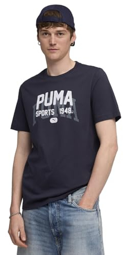 PUMA Unisex Graphic Varsity Tee Tees (1er Pack)