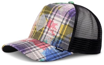 Djinns - Dirty Check - Trucker Cap Meshcap Hat Kappe Mütze Caps