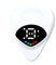 ICDKOYK Rechargeable Guitar Pick Puncher 2-in-1 Tuner With Efficient Tuning Guitars Gifts ABS Guitar Tuner Rechargeable