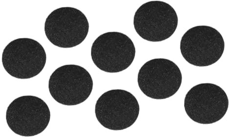 jojofuny Aktivkohle Filterpads 10 Stück Geruchsneutralisierende Baumwolle Mülleimerzubehör Kompostfilter Pads Für Raumluftfilterung