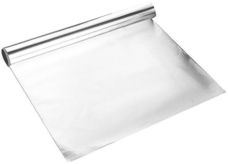 CALLARON 2 Rollen Verdickte Aluminiumfolie Alufolie backen Zinnfolienpapier Grill Alufolie Silver