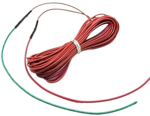 Cavo riscaldante in fibra di carbonio da 73 W 6 K - Cavo elettrico riscaldante flessibile senza radiazioni da 10 m, 1 pz.