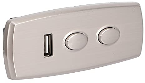 Taidda Recliner-Fernbedienung, 2 Tasten, 5-poliger USB-Anschluss, Ladeschalter-Controller für Elektrische Sofas, Einfach zu Installierender Power Recliner-Schalter, Anwendbar für den Heimgebrauch