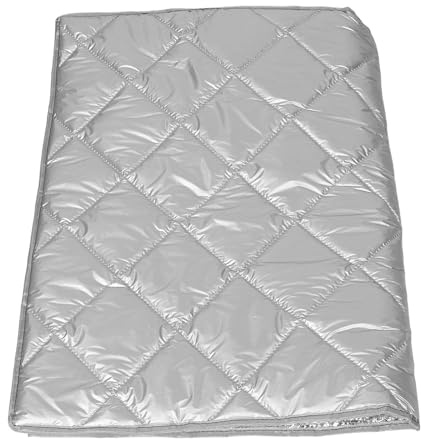 jojofuny Protector Solar para Congeladores y Vitrinas de Helados, Funda Aislante de Tela Oxford Papel de Aluminio, Diseño de 5 Capas para Refrigeradores Exteriores