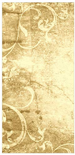 Bilderwelten Raumteiler Pergament mit Ornamentik 250x120cm inkl. transparenter Halterung