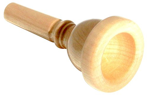 Rieger & Gräf 11C-S Ahorn Mundstück für Posaune (hochwertiges Munstück für Posaune aus Ahornholz mit kleinem Posaunenschaft & mitteltiefem Kessel)
