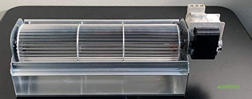 AGRIPRO Ventilatore Tangenziale Trial 8A130B-001 DN 80 Ventola cm 30 Motore Destro EXTRAFLAME e Stufe a Pellet, Stufa Legna