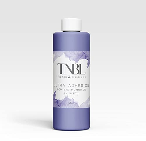 TNBL Ultra Adhesive Professional Acrylic Monomer Liquid (50ml, Purple) For Acrylic Nail Art, Overlays & Extensions Salon Grade
