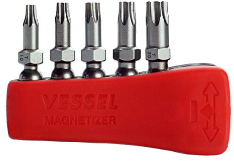 VESSEL EIBMG30K002 Impact Ball Torx Bit Set T10, T15, T20, T25, T30 30mm (5 Pieces)