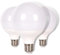 JANDEI - Packung mit 3 x LED-Leuchtmitteln, G95, E27, 15W (entspricht 100W) 1500 Lumen, warmweißes Licht 3000K, CRI＞80, 270 Grad Abstrahlwinkel, nicht dimmbar, Büro, Haus, Küche.