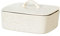 Broste Copenhagen Butterdose aus Steingut in der Farbe Nordic Vanilla, Maße: 15cm x 12cm x 5,5cm, 14533440