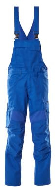 Mascot Accelerate Latzhose Stretch Zones 18569-442 (extra leicht, strapazierfähig, Cordura Knietaschen, Reflexeffekte) Arbeitshose (as3, Numeric, Nume