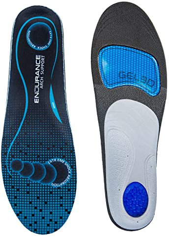 endurance Unisex Einlegesohle 1001 Black 40-43