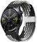 AidorMax Elastische Nylon Uhrenarmbänder Schnellspanner-Armband 22mm, Ersatzarmbänder mit Verstellbarer Rutschfester Schnalle für Smartwatches und Armbanduhren (22mm, Dunkle Schokolade)