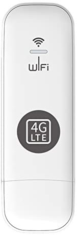 y- 1 Piece 4G WiFi USB Dongle Mobile 150Mbps Modem Stick Wireless Router USB 150Mbps Modem Stick Office, White