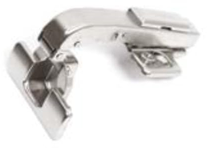 REJS Scharnieren Set - Schrankscharniere aus Stahl - Möbelscharniere Innenliegend 35mm - Türscharniere Selbstschließende 90 Grad - 2x Schrank Scharnier für Schranktüren