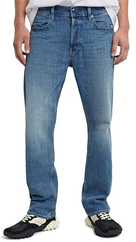 G-STAR Herren Dakota Regular Straight Jeans Blau (Faded Niagara D23691-D498-D893) 40W / 38L