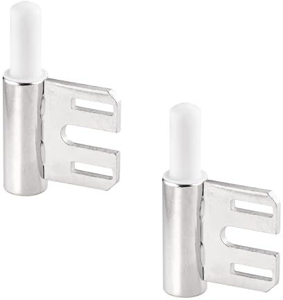 Rahmenteil V 8100 WF für Stahlzarge, für Zimmertüren, mit Gleitlager, Bolzen 10mm, vernickelt (2)