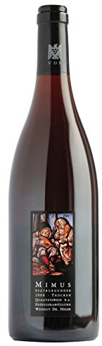 Ihringer Winklerberg Mimus Spätburgunder Barrique tr. 2020 von Dr. Heger (1x0,75l), trockener Rotwein aus Baden