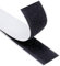 PROPOG Klettband Selbstklebend Extra Stark, 8M Klett Klebeband Weiß Schwarz Klebeklett Selbstklebend Stark 20mm Velcro Tape Doppelseitig Hinterlässt Keine Spuren für Heim Bürodekoration Heimwerker