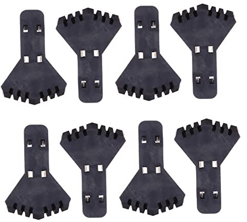 Hoement Ladder Stabilizer Bunk Bed Ladder Cover 8pcs Folding Step Ladder Cover Non-Skid Ladder Pads Ladder Feet Covers for Wood Tiles Carpets Anti-Slip Ladder Pads Protector
