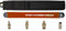 Dioche Set di Chiavi di Estensione Offset 3/8 Cricchetto Multifunzionale Set di Chiavi di Estensione a Portata Stretta in Acciaio Ad Alto Tenore di Carbonio Lungo Arancione