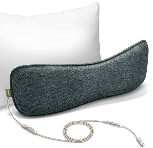 Avantree Slumber B - Sleeping Headphones Alternative for Side Sleepers, Wired Pillow Speaker with Low-Volume Audio, No Charging Needed, Comfortable Design, USB-C & AUX for Podcasts & Audiobooks