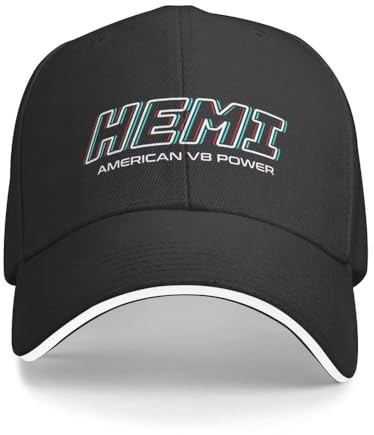Lomvieal Hemi V8 3D-Baseballkappe, Golfmütze, Strandmann, für die Sonne, Markenhüte, T-114943, Einheitsgröße