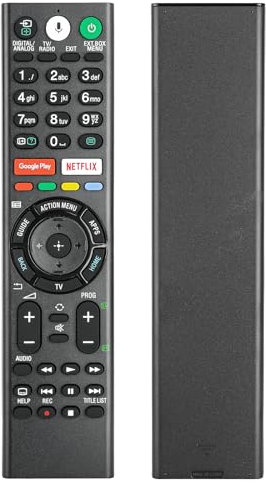 RMF-TX310E Sprachfernbedienung Kompatibel Mit Sony LED LCD TV KD-43XF8588 KD-43XF8596 KD-43XF8599 KD-43XF8796 KD-49XE8004 Ersatz Controller Mit Netflix Google Play Tasten