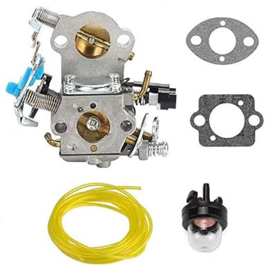 NKCVEZBW Compatible avec Husqvarna 455E 455 Rancher 460 461 Compatible avec carburateur WTA-29 for tronçonneuse et Outils de Jardin