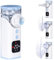 PRIMEPULSE Nebuliser Machine for Adults & Kids, Portable Nebuliser for Adults Sinus Inhaler with Digital Display, Timed and Automatic Cleaning Functions Suit for Home & Travel -Blue