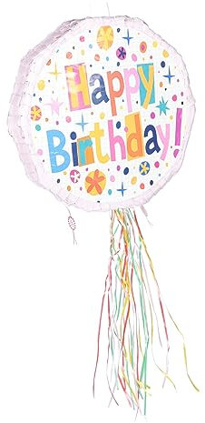 JUMPLAWN Pinata Geburtstagsfeier Pinata für Süßigkeiten Befüllbar Partyspielzeug für Feste Feiern und Veranstaltungen Mitgebsel und Gastgeschenk