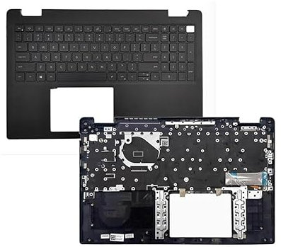 Palmrest Case US Layout with Backlit Keyboard 0DJP76 Compatible with Dell Latitude 15 3520 E3520 Laptop