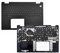 Funda para reposamanos con teclado retroiluminado 0DJP76 compatible con laptop Dell Latitude 15 3520 E3520